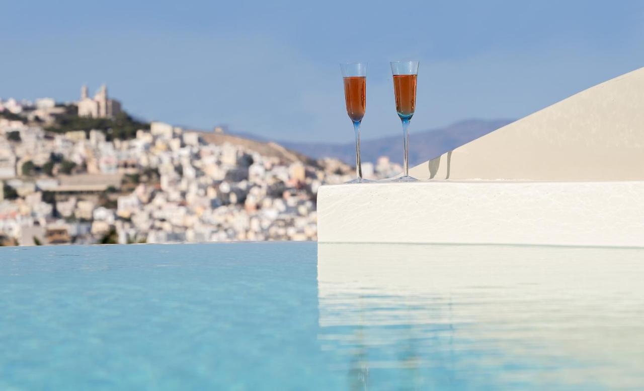 Dipolis Luxury Apartments Syros Episkopion  Exterior foto